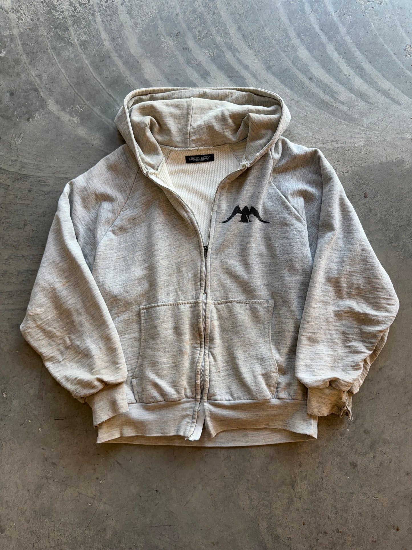 Thermal Lined Virgin Sacrifice Zip Hoodie